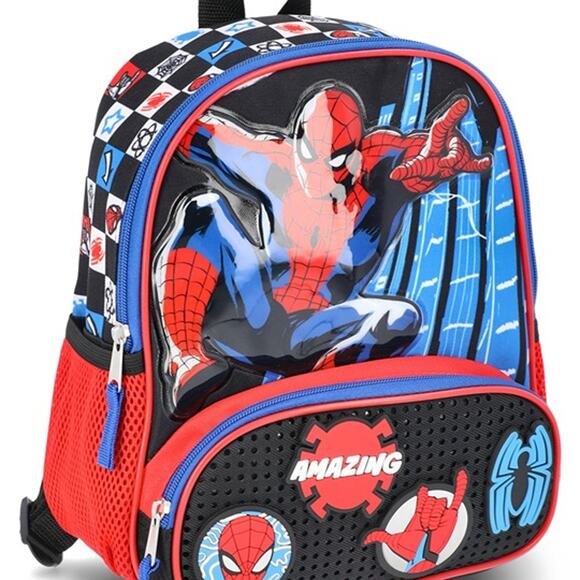 Spider-Man Kids Mini 11'' Backpack - Picture 3 of 4